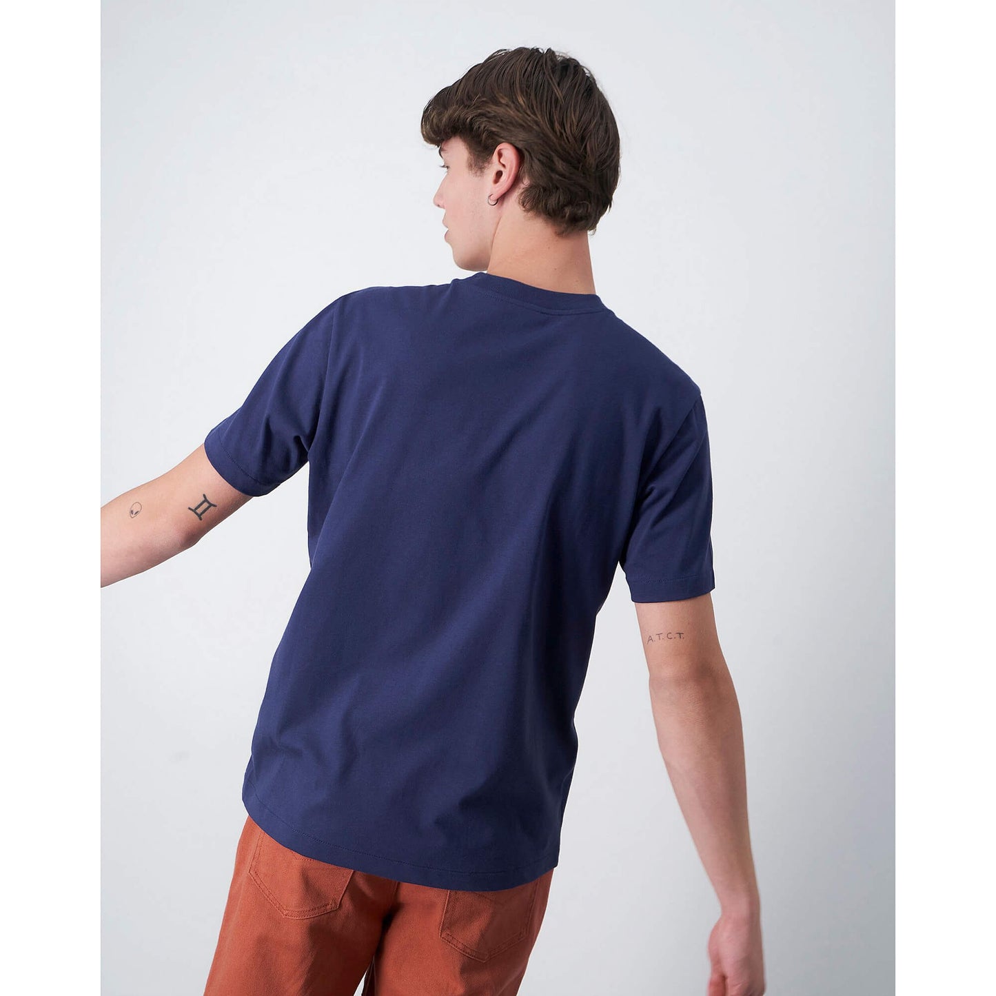 Champion Crewneck T-Shirt Navy