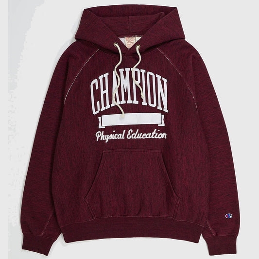 Mikina s kapucňou Champion Premium Hooded Sweatshirt bordová