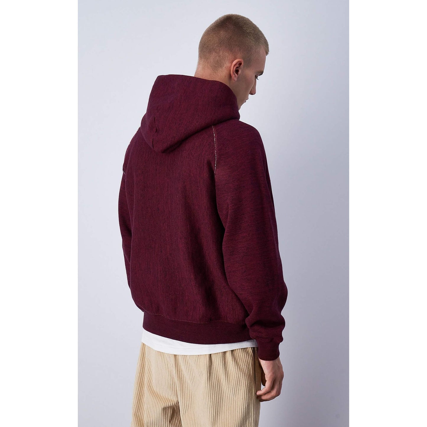 Mikina s kapucňou Champion Premium Hooded Sweatshirt bordová