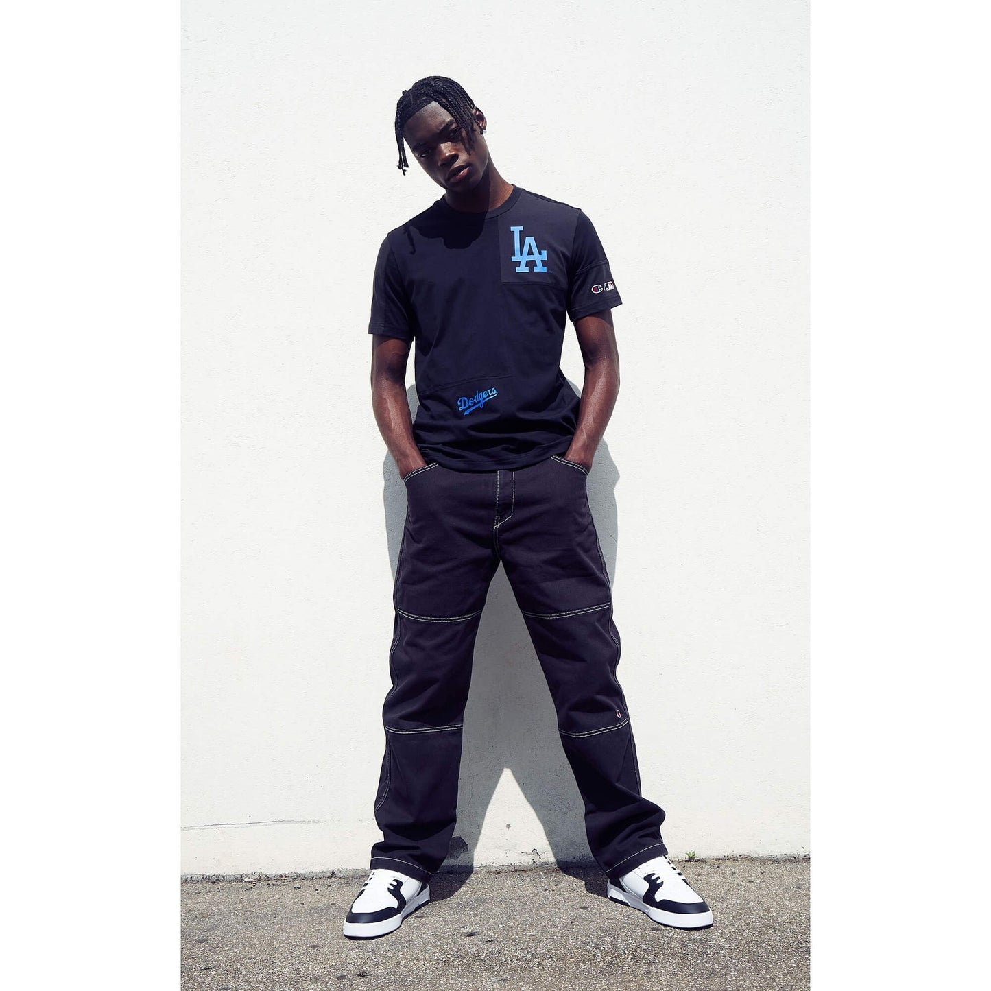 Champion MLB Los Angeles Dodgers T-Shirt Black