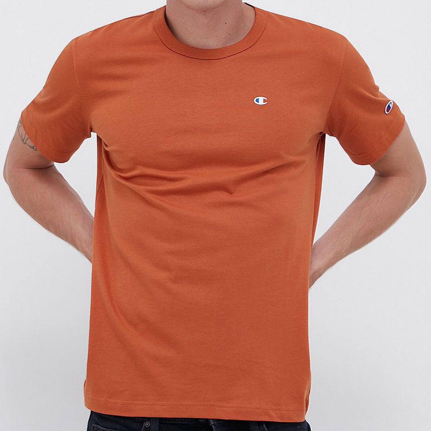 Champion Premium RWSS 1952 Crewneck T-Shirt Brown/Orange
