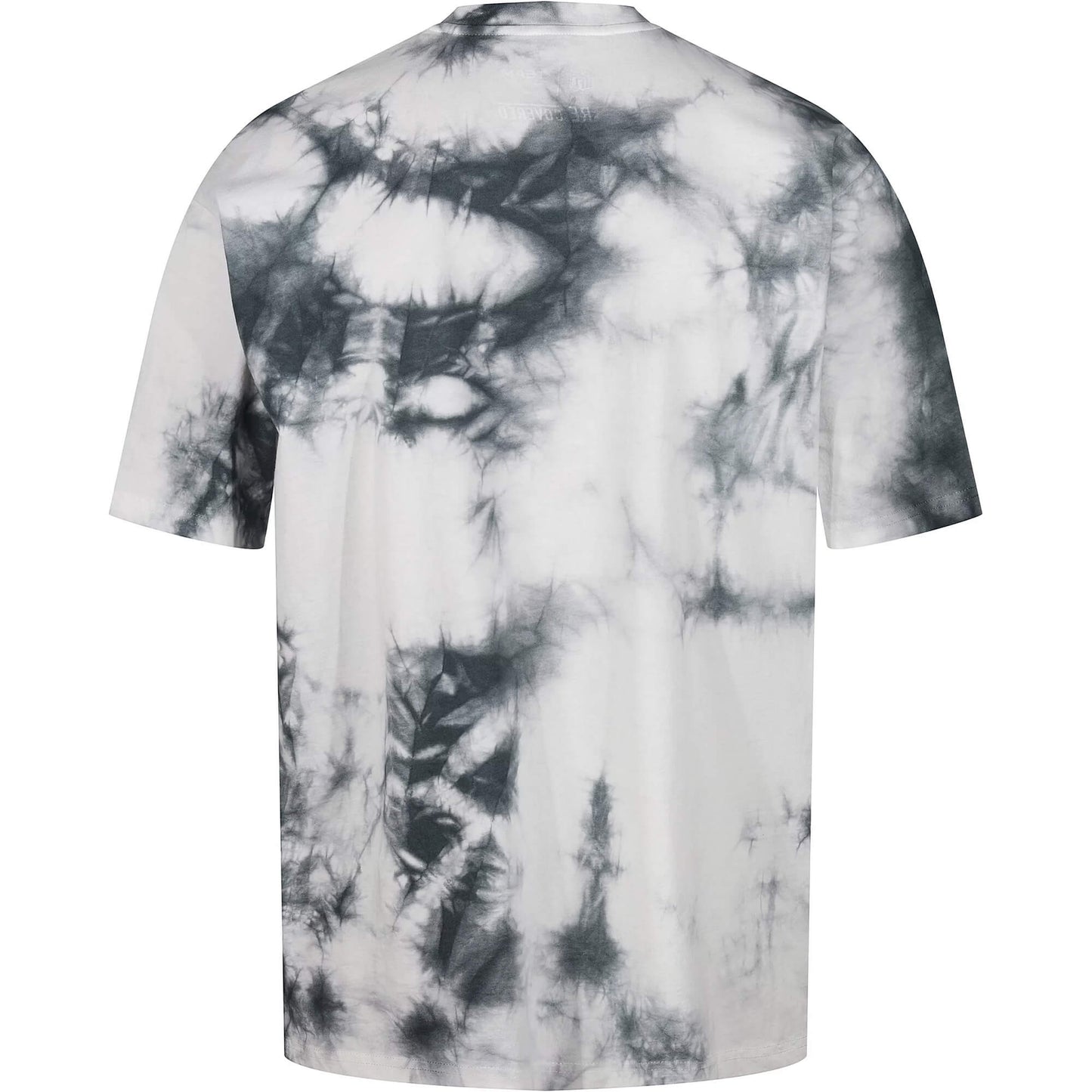 Re:Covered NFL Saints New Orleans Grey Tie Dye Relaxed T-Shirt