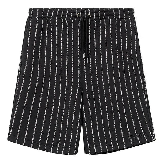 FUBU Corporate Fubu Pinstripe Basketballshorts black/white