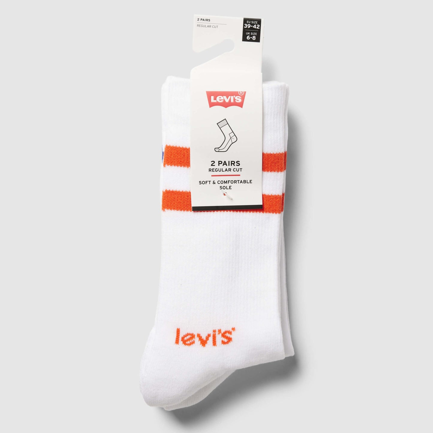 Levis Regular Cut Sport Stripe 2P Red/Blue