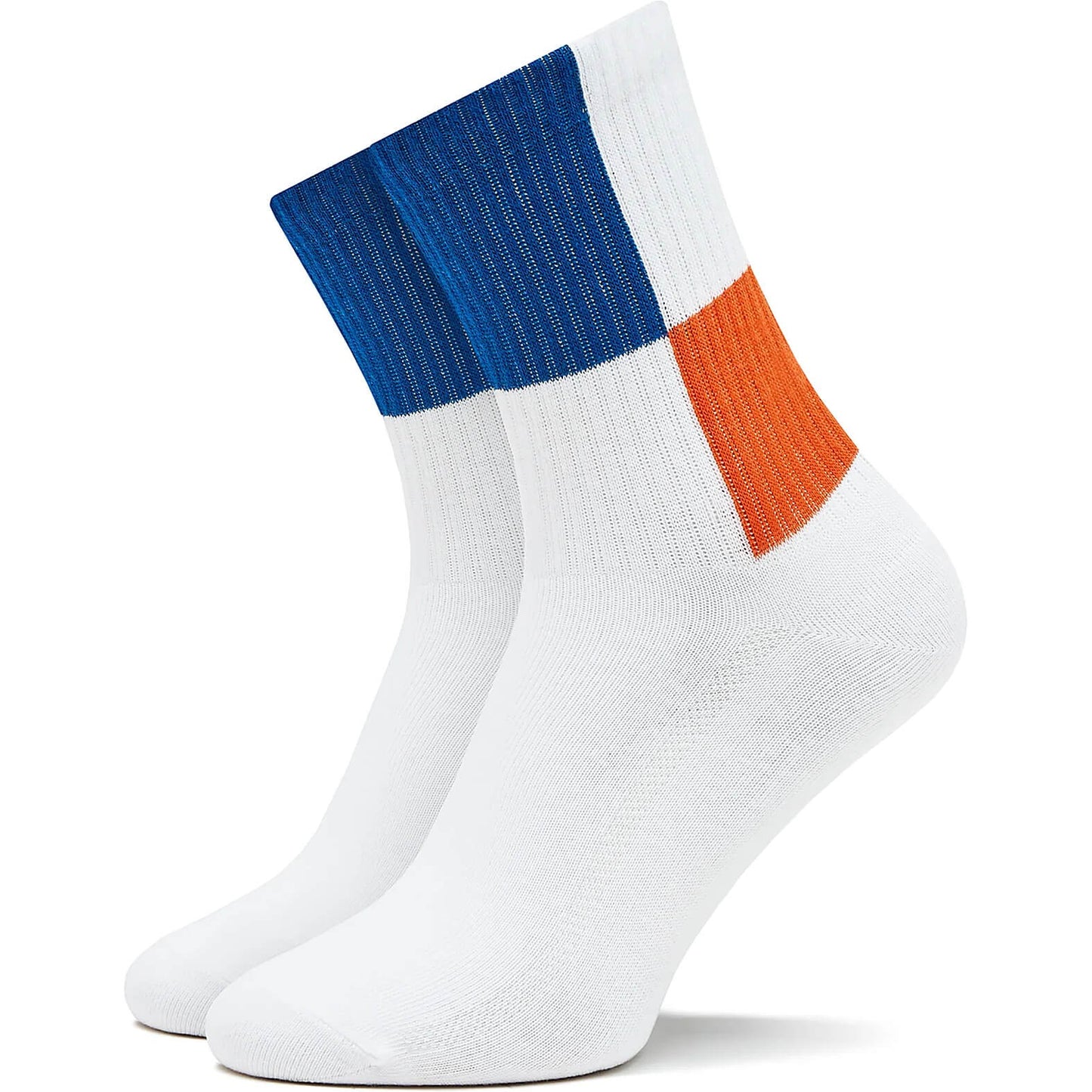 Ponožky Levis Giftbox Short Cut Color Block 4 páry biele/fialové