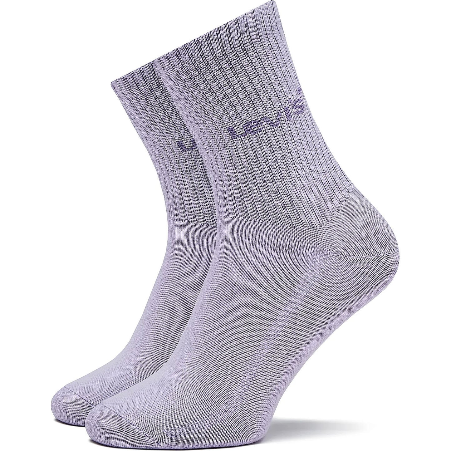 Ponožky Levis Giftbox Short Cut Color Block 4 páry biele/fialové