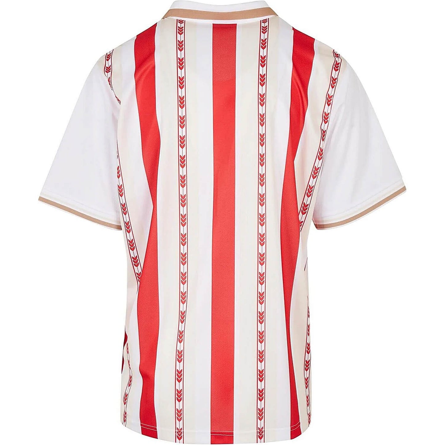 Karl Kani KK Varsity Block Stripe Baseball Shirt Red