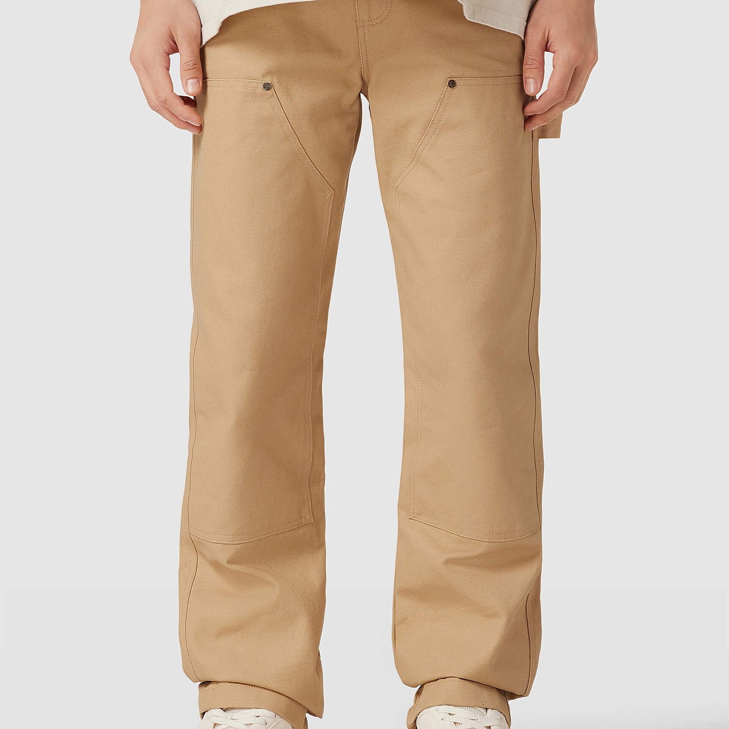 Nohavice Karl Kani KK Woven Signature Carpenter Pants sand pieskove