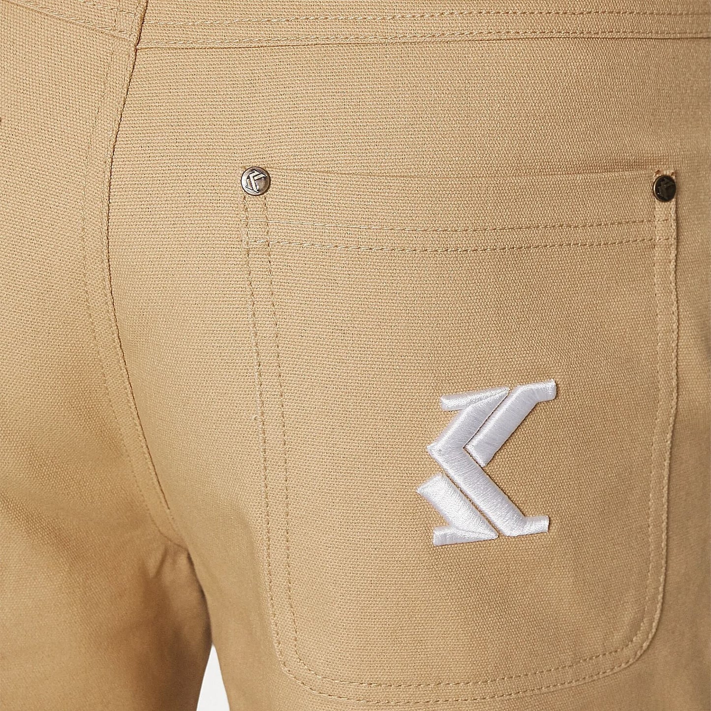 Nohavice Karl Kani KK Woven Signature Carpenter Pants sand pieskove