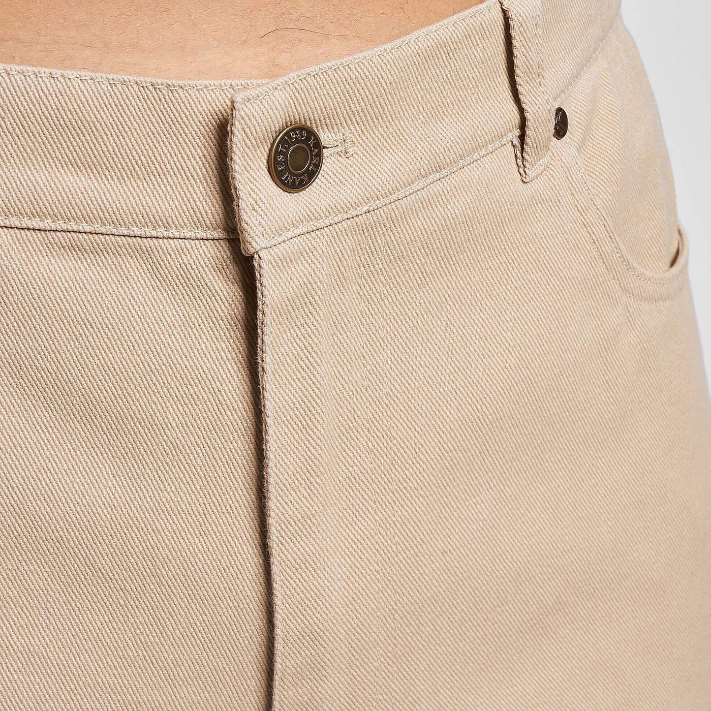 Karl Kani KK Small Signature Washed Cargo Shorts taupe