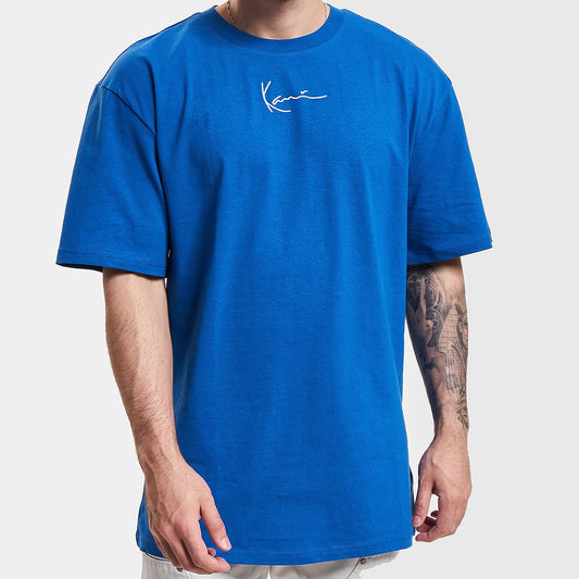 Karl Kani KK Small Signature Print Tee blue