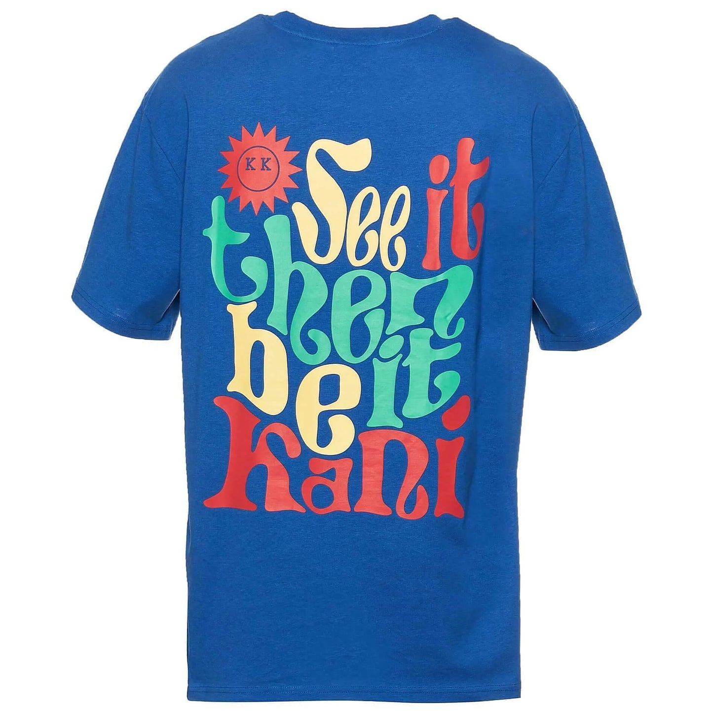 Karl Kani KK Small Signature Print Tee blue