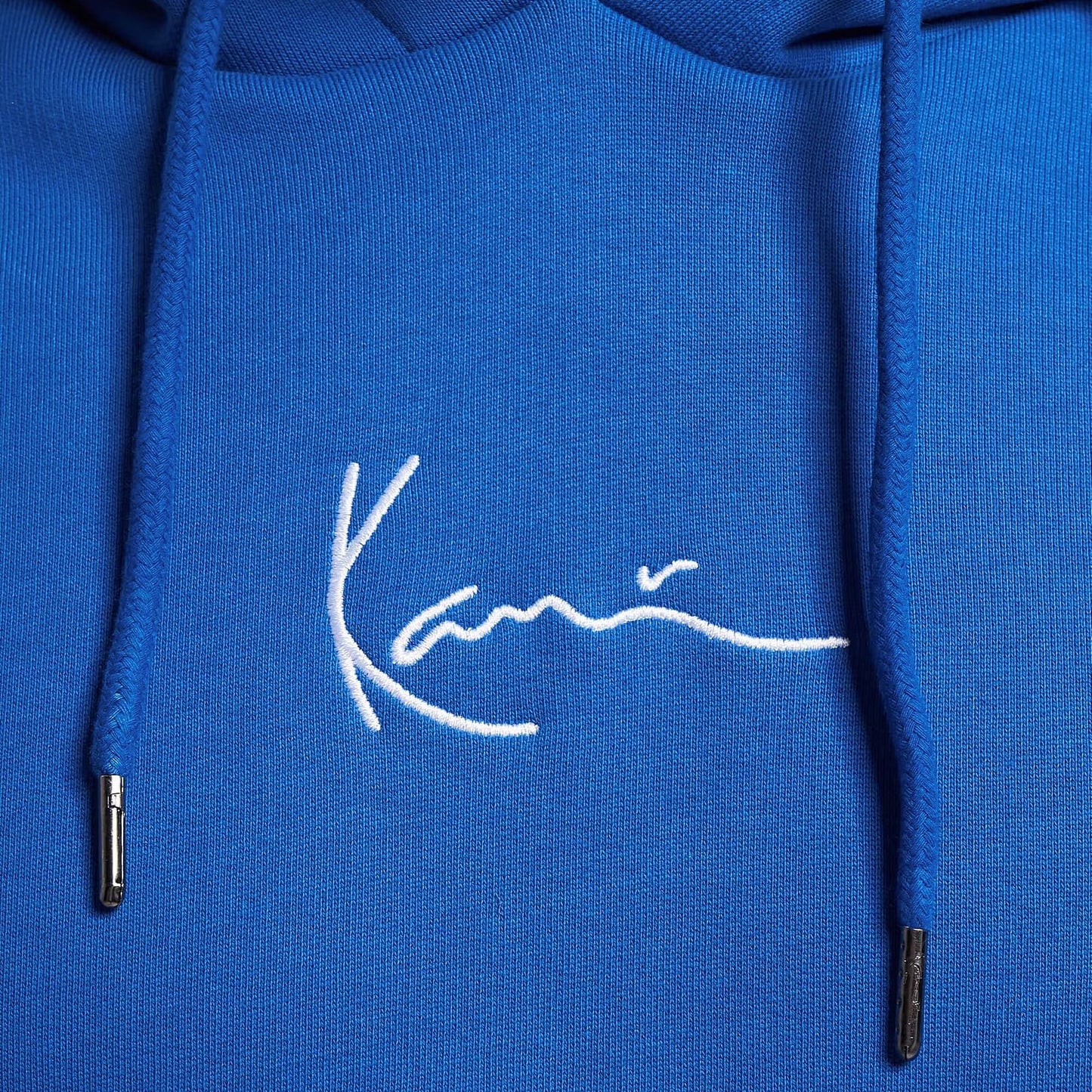 Karl Kani KK Small Signature Print Hoodie blue