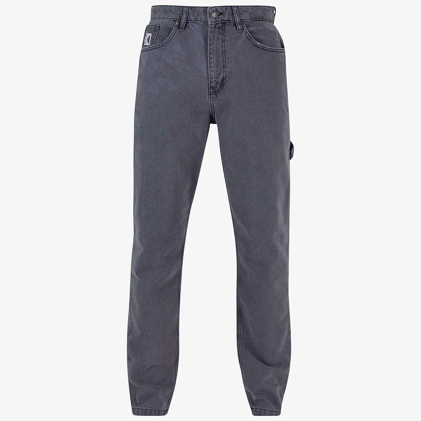Džínsy Karl Kani KK Retro Tapered Workwear Denim light grey šedé