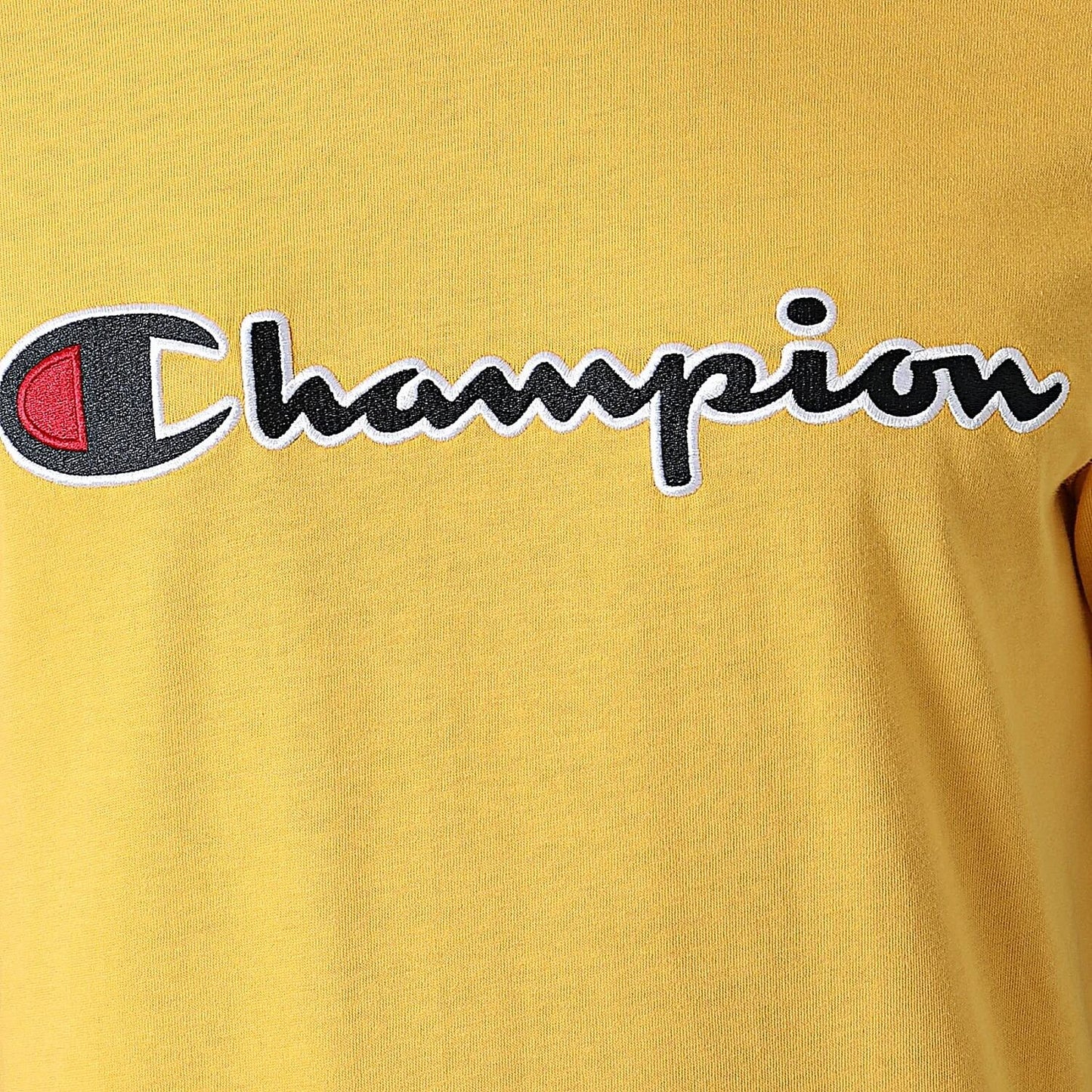 Champion Crewneck T-Shirt Yellow