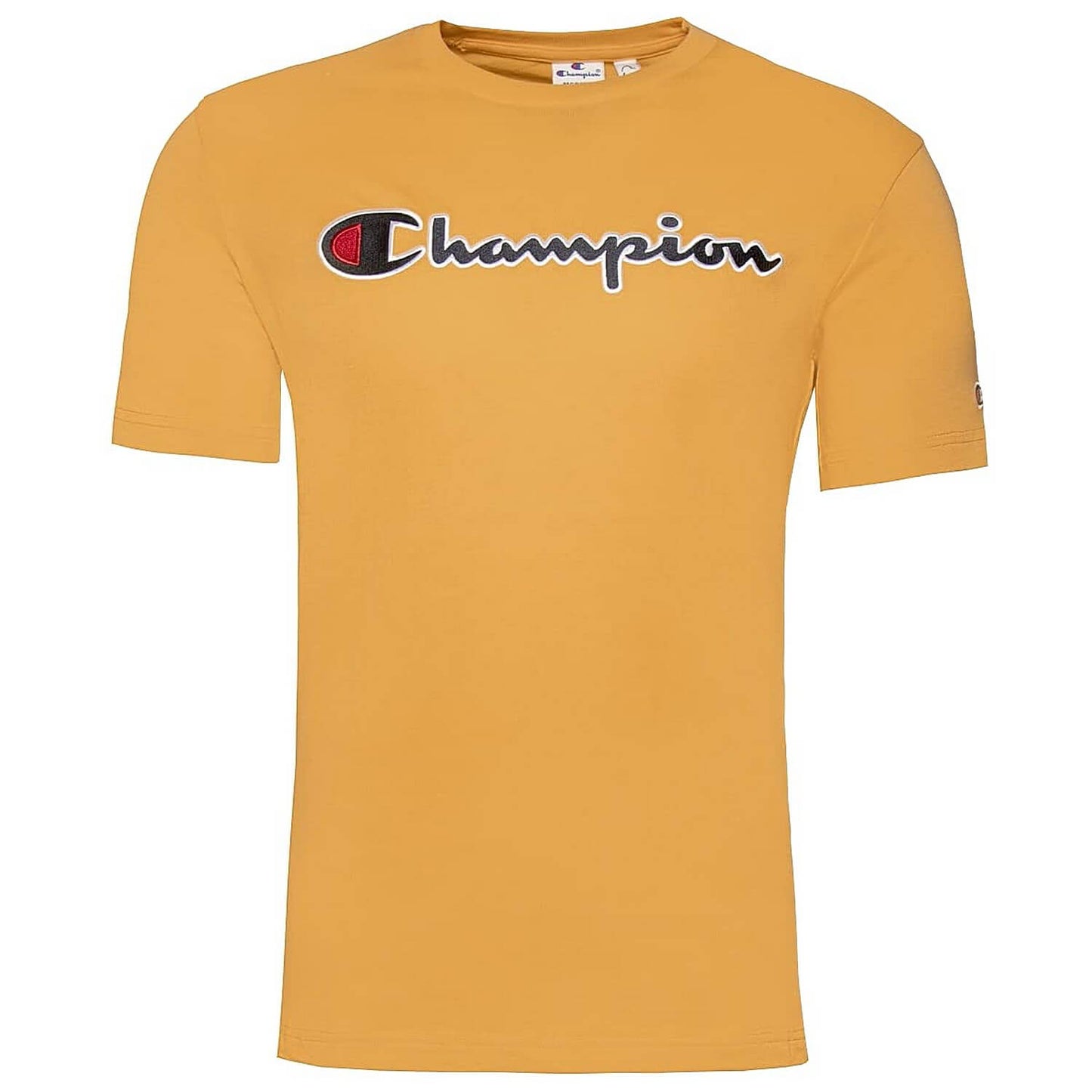 Champion Crewneck T-Shirt Yellow