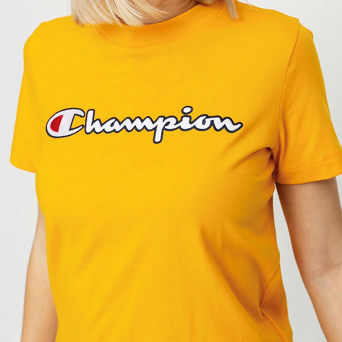 Champion Wmns T-Shirt Yellow