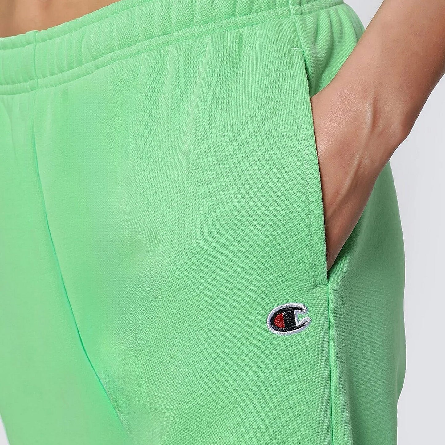 Champion wmns Knitted elastic cuff pants Green