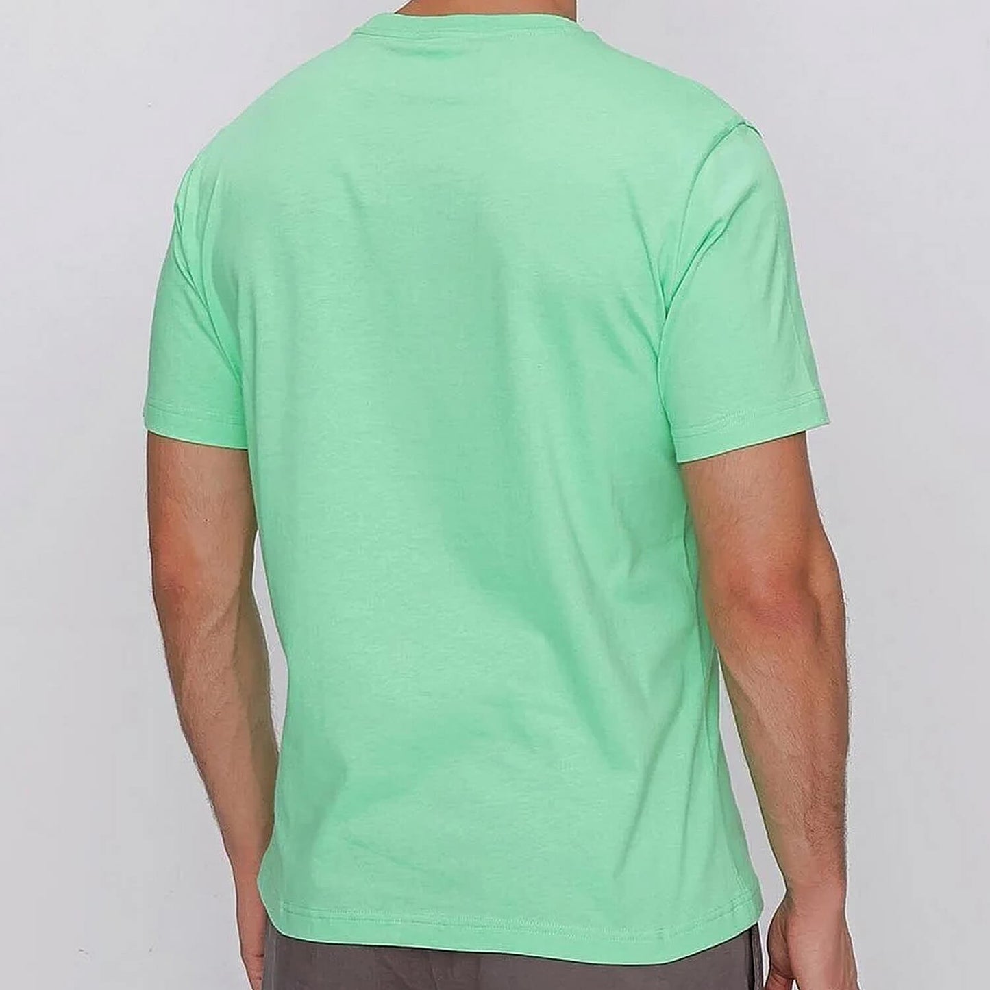 Champion Knitted Logo Crewneck T-Shirt Green