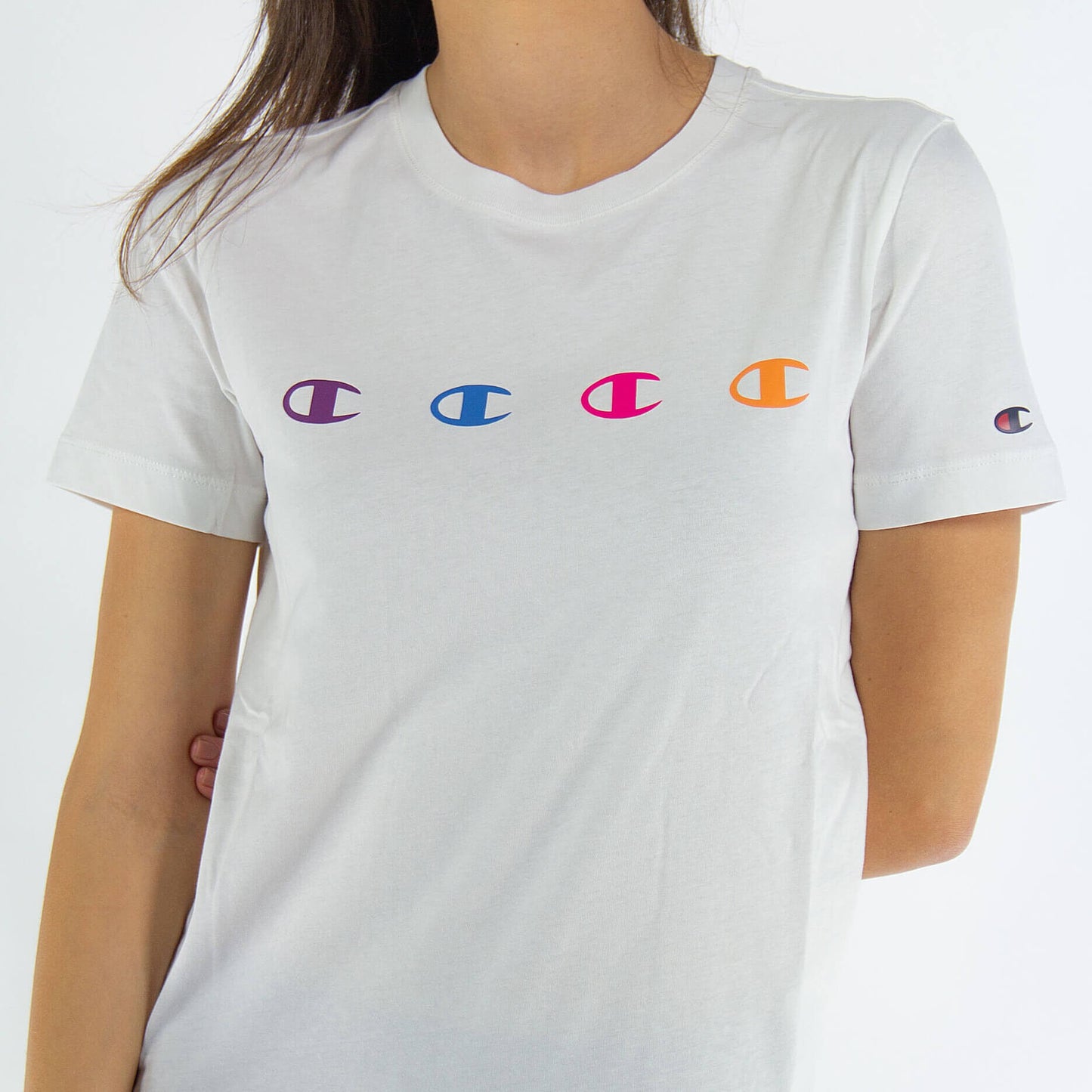 Champion Crewneck T-Shirt White