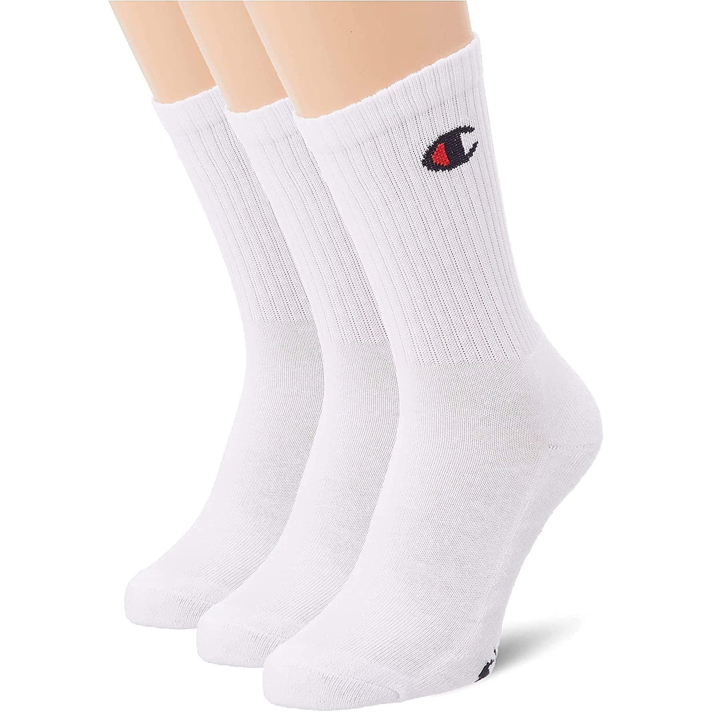 Ponožky Champion 3 páry crew socks biele