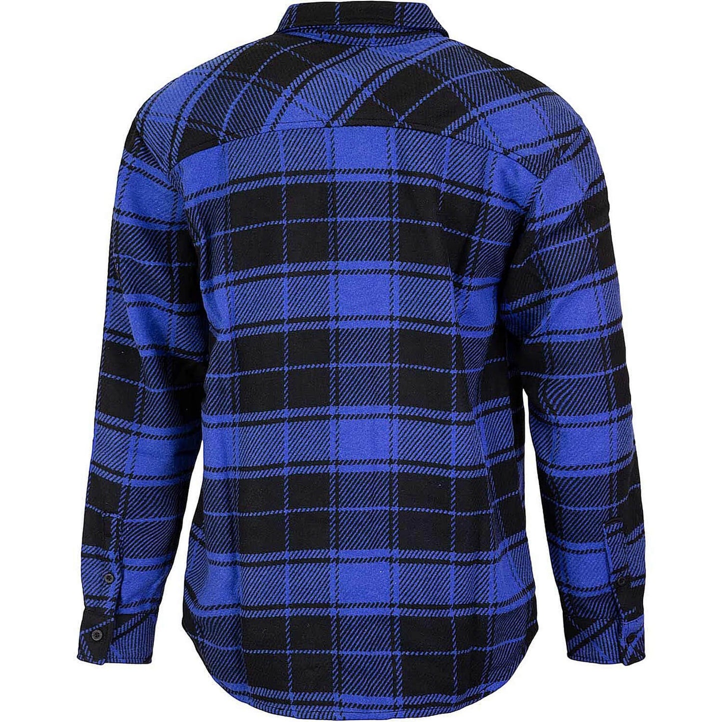 Karl Kani KK Chest Signature Heavy Flannel Shirt blue/black