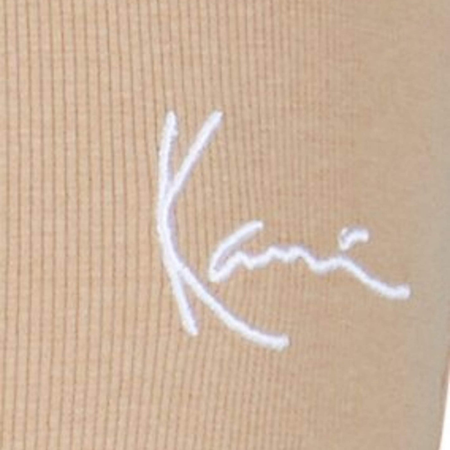 Karl Kani KK Small Signature Flared Leggings beige