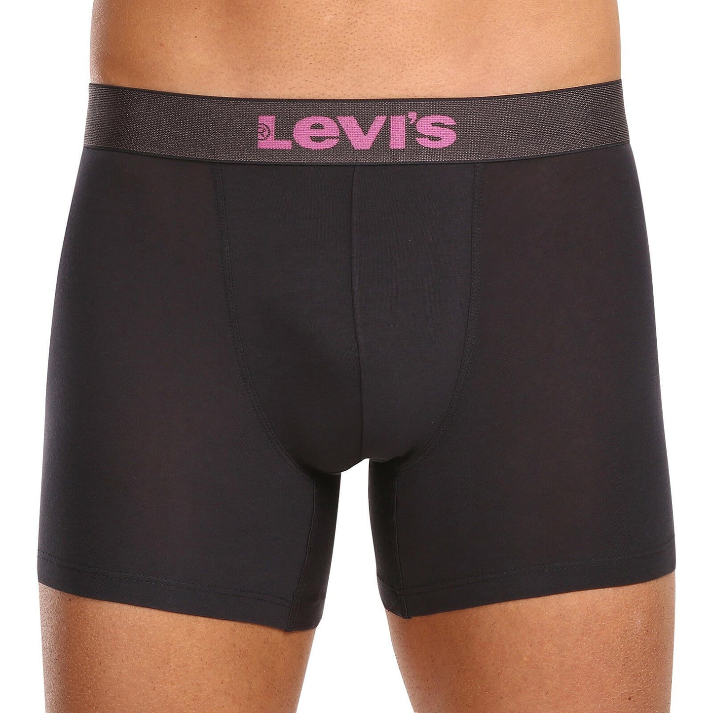 Súprava 3 kusov boxeriek Levi's® Giftbox Dystopian Boxer Brief 3P čierne