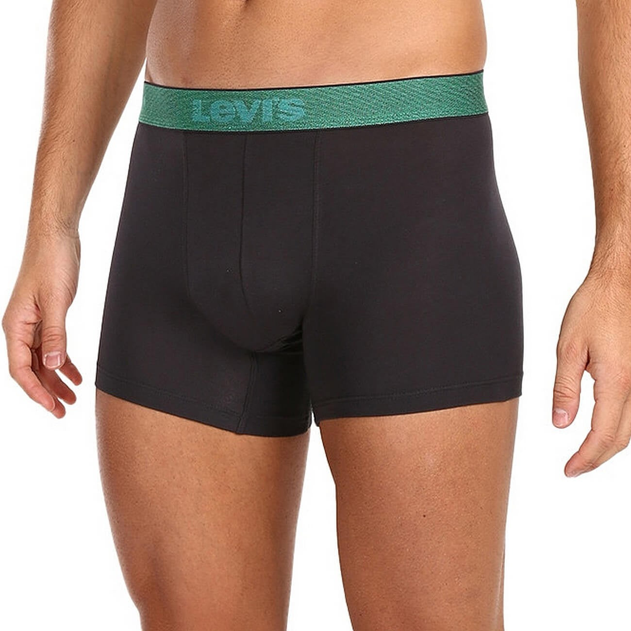 Súprava 3 kusov boxeriek Levi's® Giftbox Dystopian Boxer Brief 3P čierne