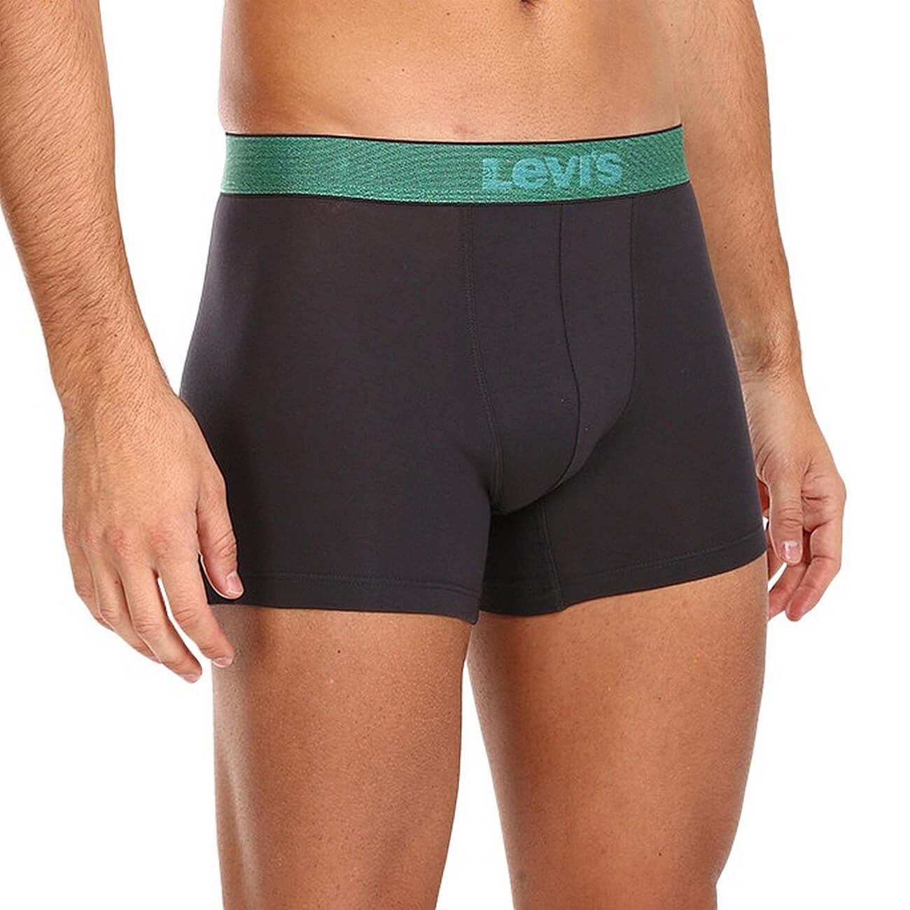 Súprava 3 kusov boxeriek Levi's® Giftbox Dystopian Boxer Brief 3P čierne