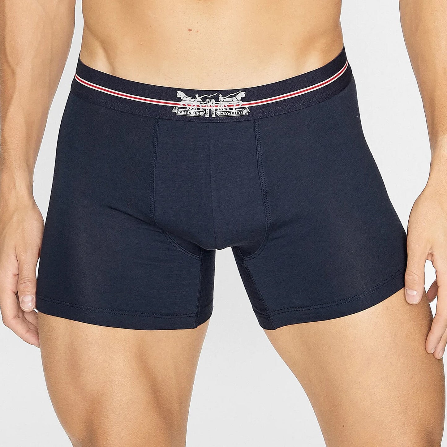 Súprava 3 kusov boxeriek Levi's® Giftbox 2 Horse Pull Logo Boxer Brief 3P tmavomodré/šedé/čierne