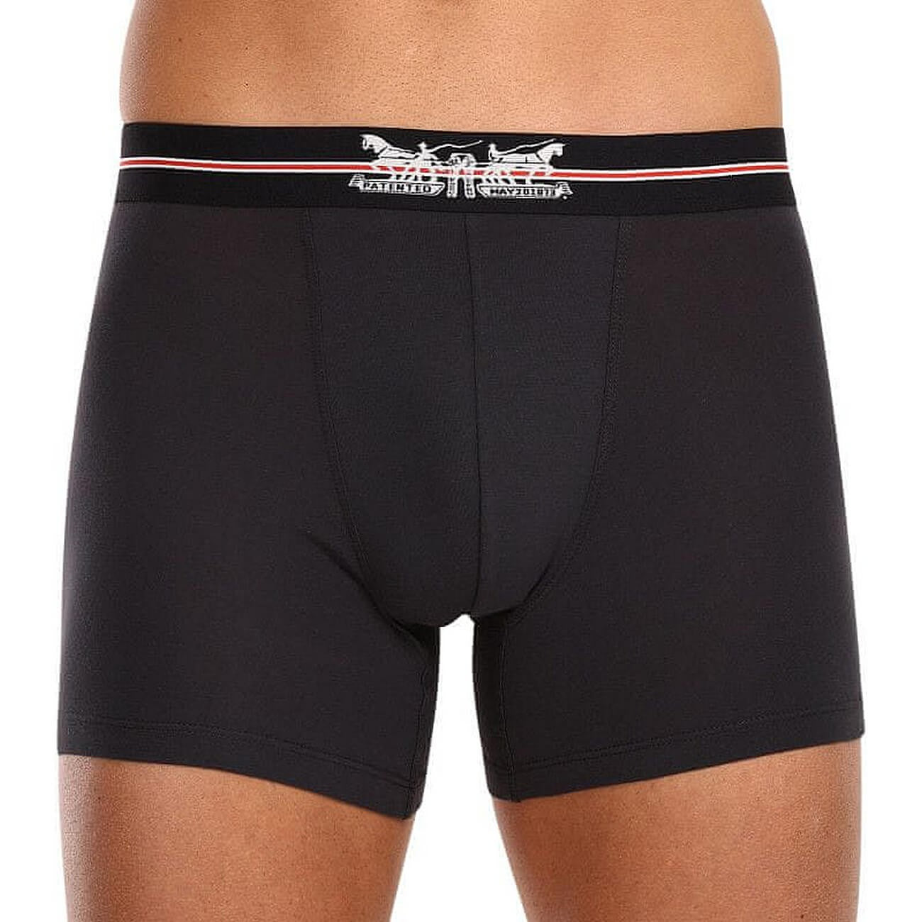 Súprava 3 kusov boxeriek Levi's® Giftbox 2 Horse Pull Logo Boxer Brief 3P tmavomodré/šedé/čierne