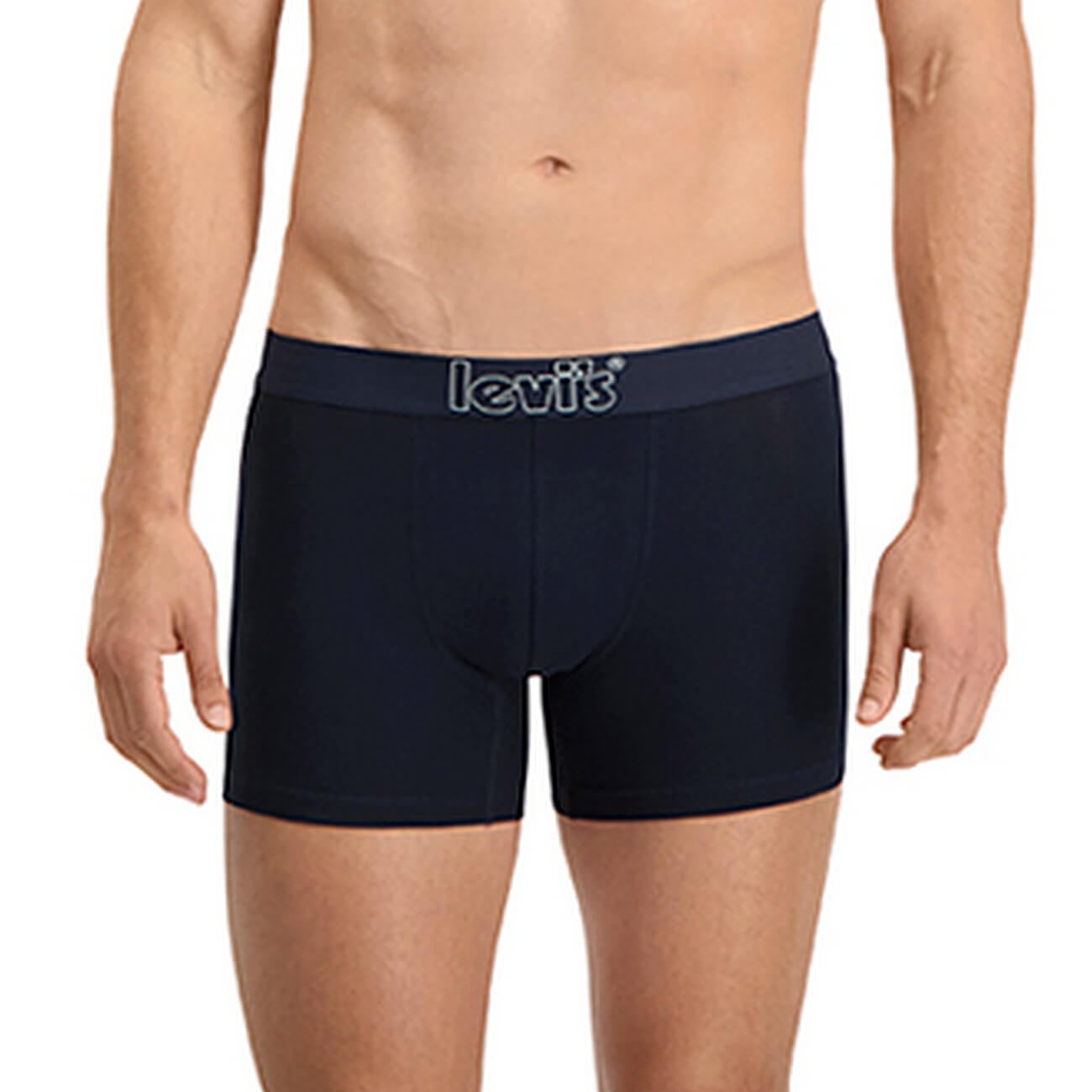 Súprava 2 kusov boxeriek Levi's® Poster Logo Aop Boxer Brief 2P tmavomodré/zelené