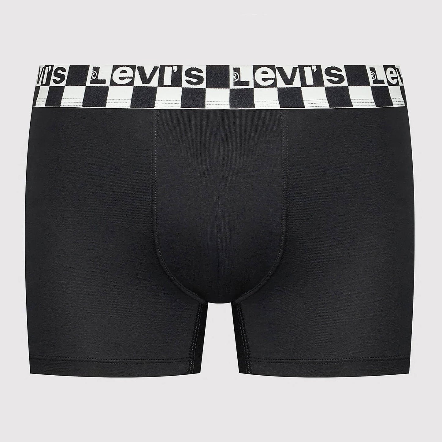 Súprava 2 kusov boxeriek Levi's® Checkerboard Wb Boxer Brief 2P biele/čierne