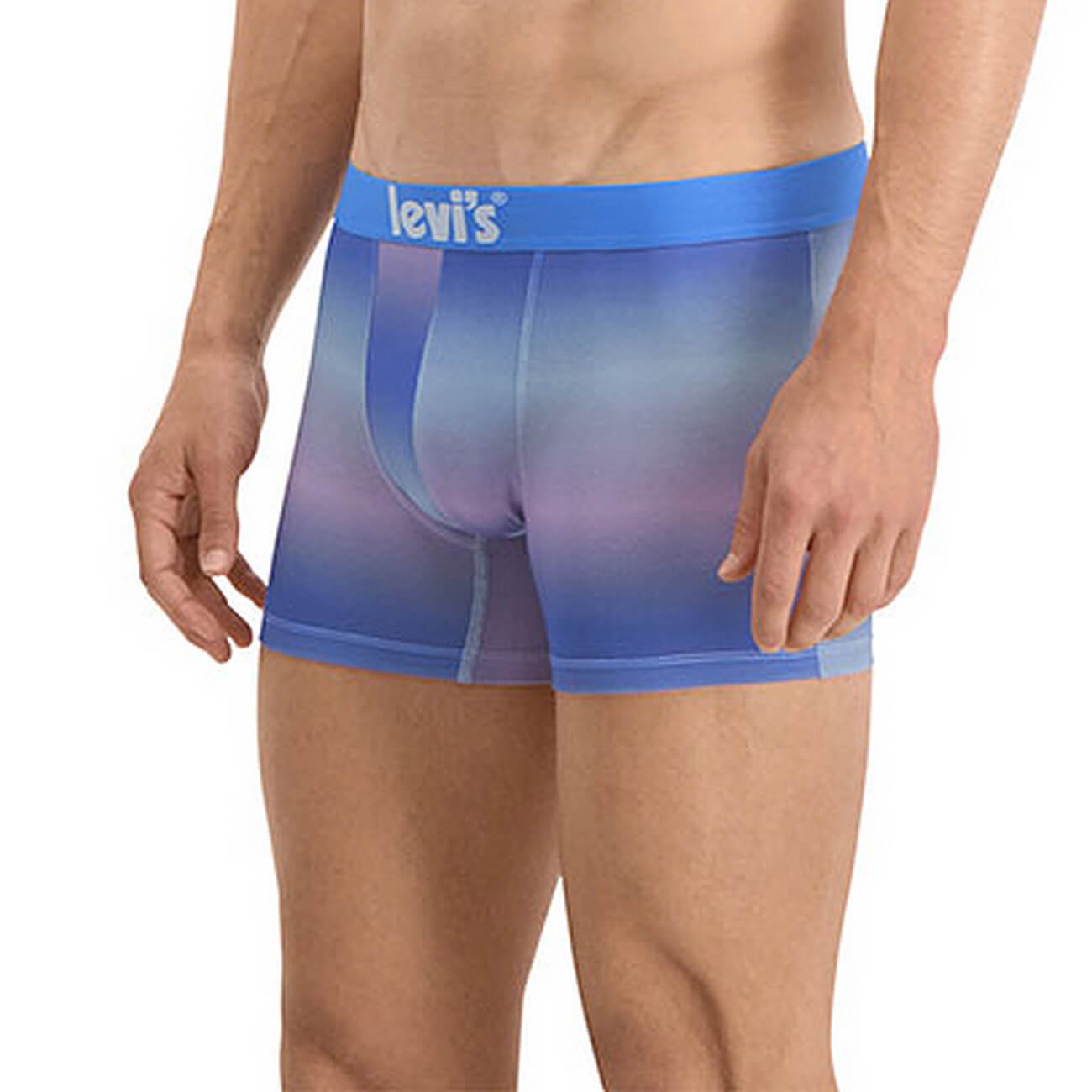 Súprava 2 kusov boxeriek Levi's® Ombre Boxer Brief 2P modré