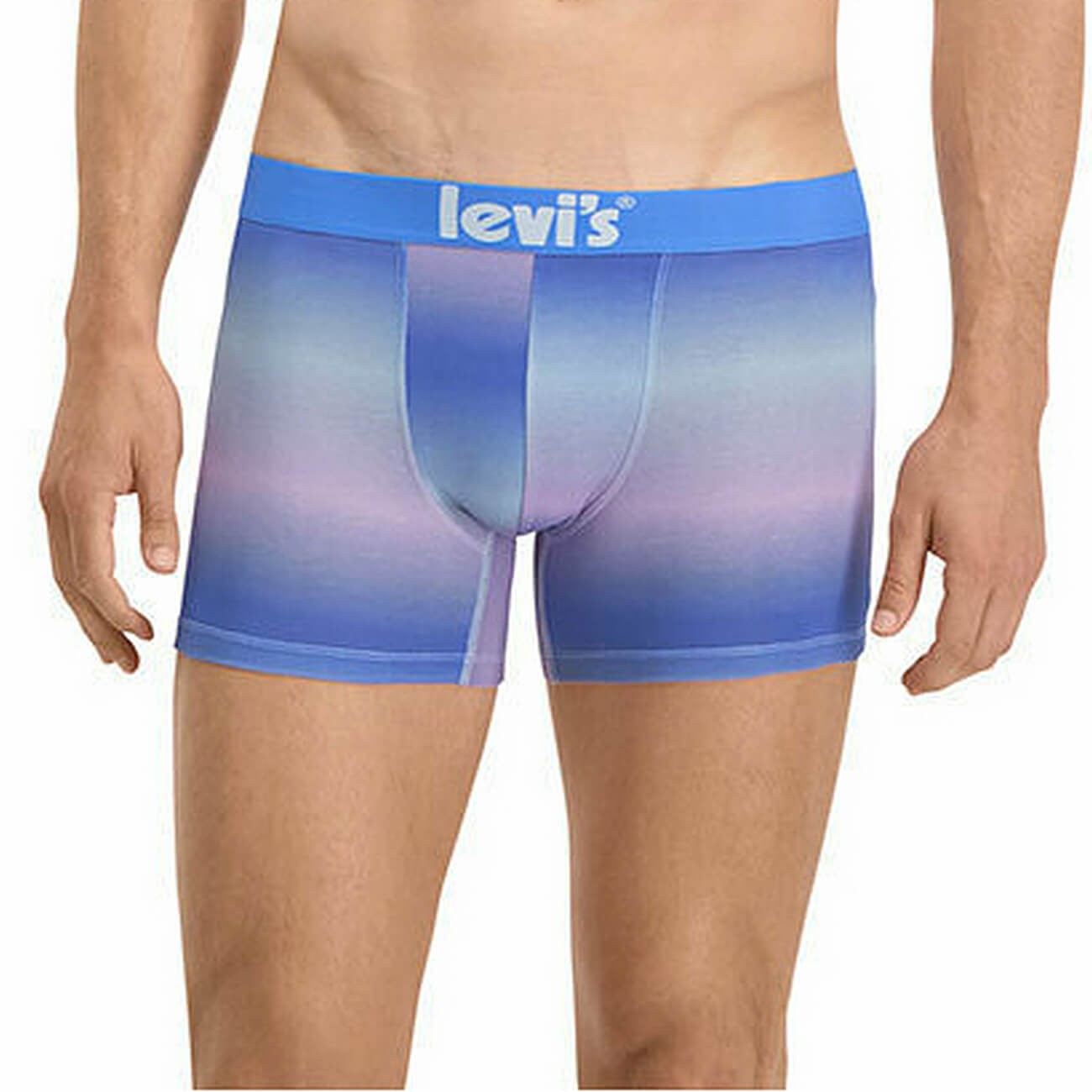 Súprava 2 kusov boxeriek Levi's® Ombre Boxer Brief 2P modré