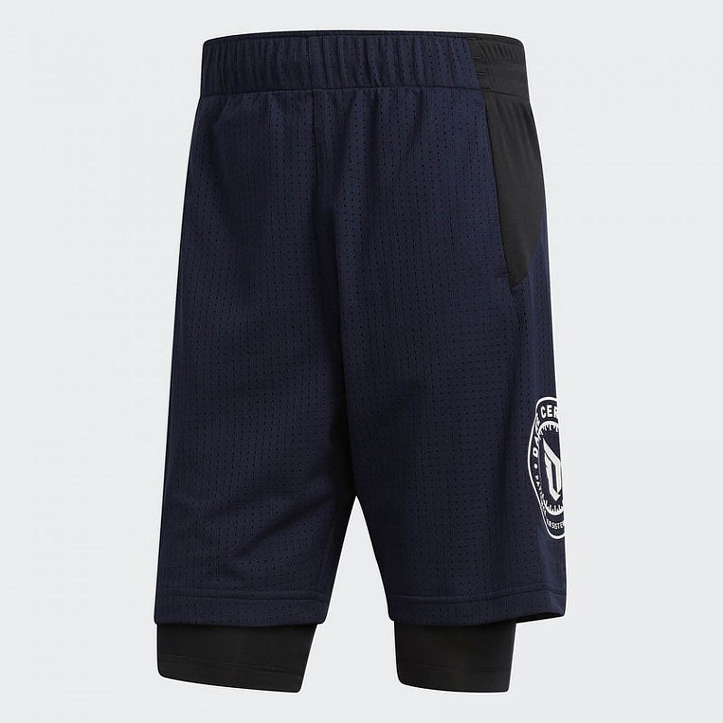 Adidas Dame Doll 2 In 1 Shorts Navy