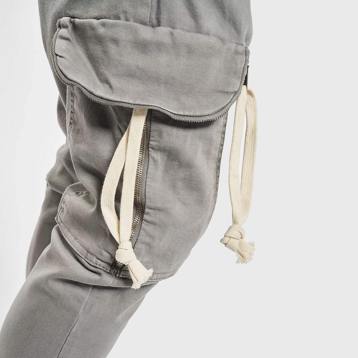 Džínsy jogger VSCT NOAH Denim Cargo Cuffed grey  šedé