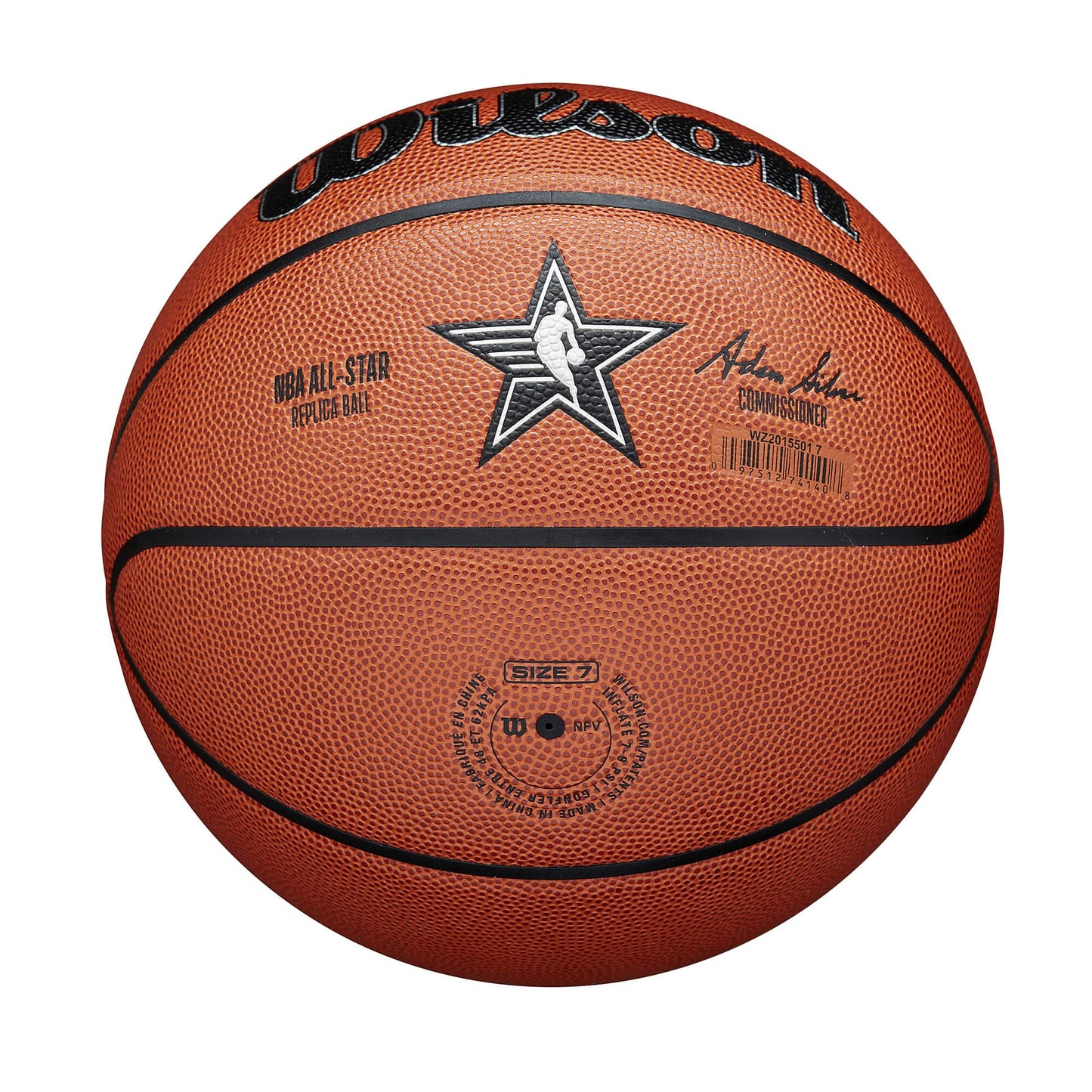 Basketbalová lopta Wilson 2024 NBA All Star Replica veľkosť 7