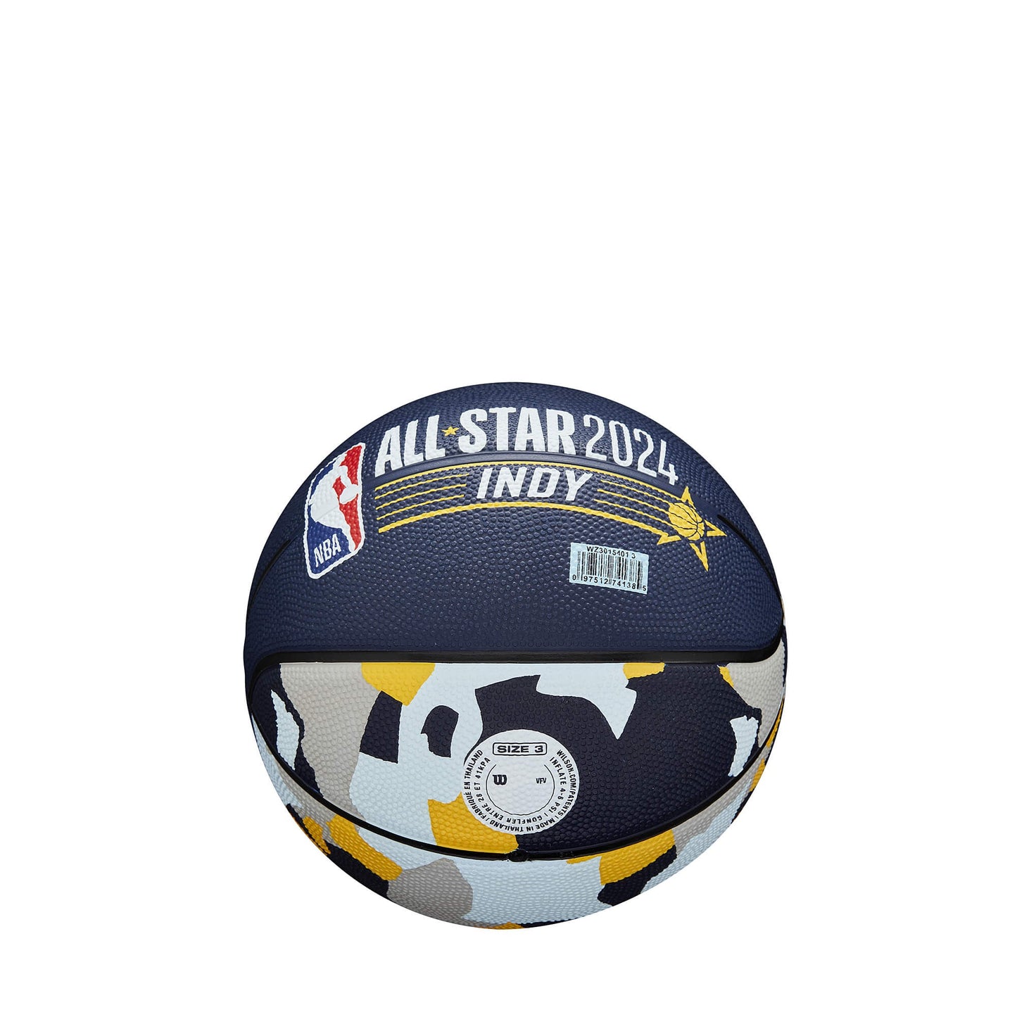 Basketbalová lopta Wilson 2024 NBA All Star Mini veľkosť 3