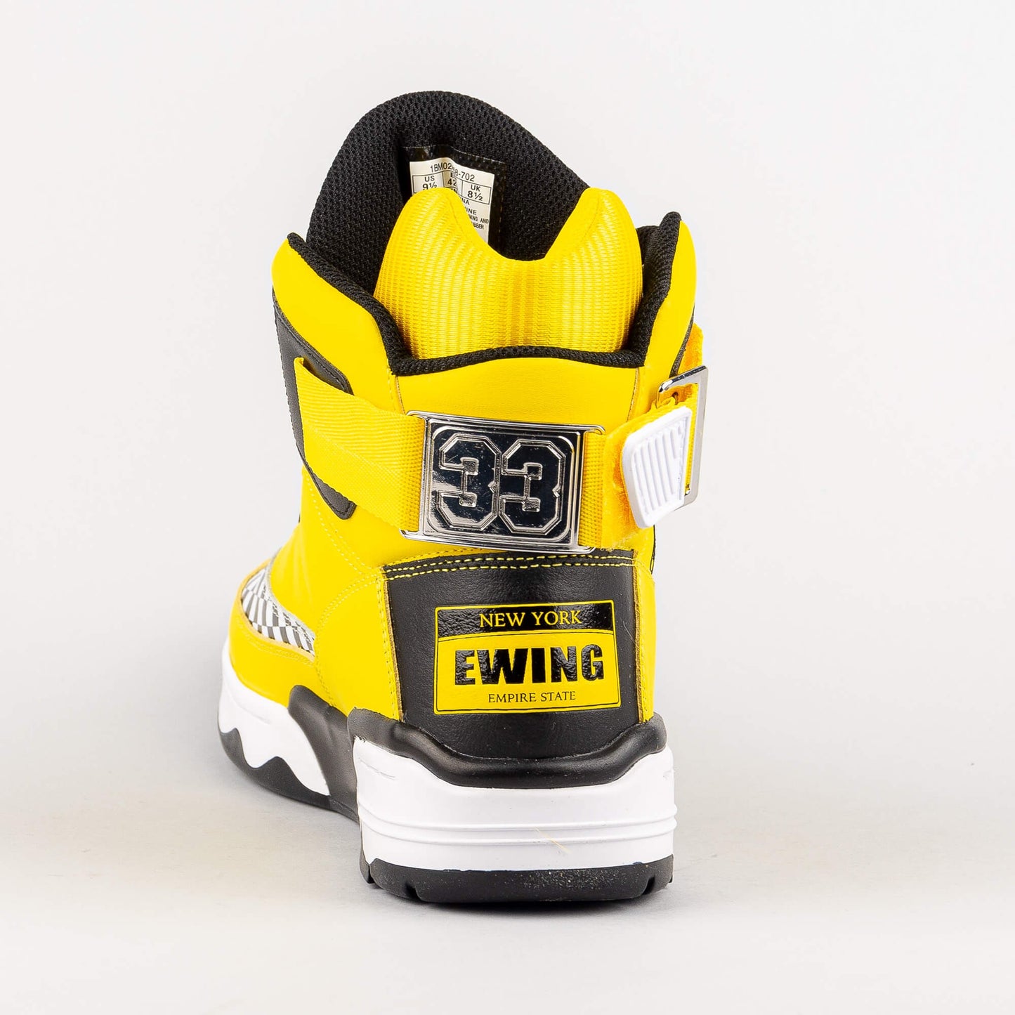 Ewing Athletics 33 HI “NYC Taxi” Yellow/Black White Inspired by NYC Taxi