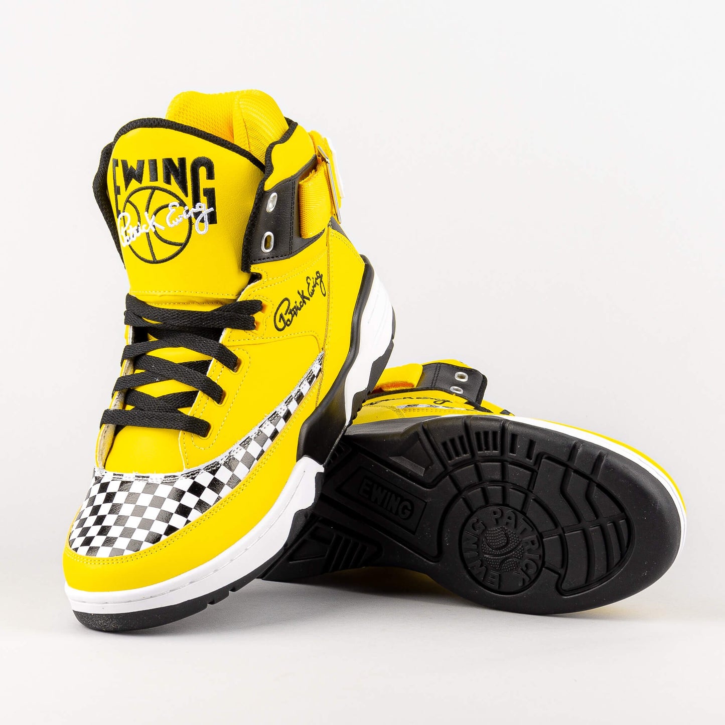 Ewing Athletics 33 HI “NYC Taxi” Yellow/Black White Inspired by NYC Taxi