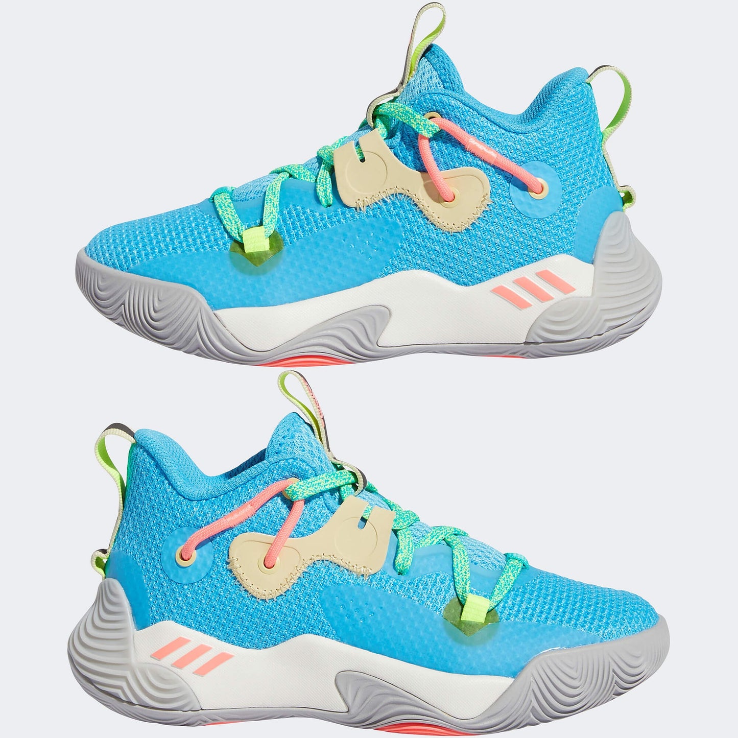 Detské basketbalové tenisky Adidas Junior Harden Stepback 3 Blue