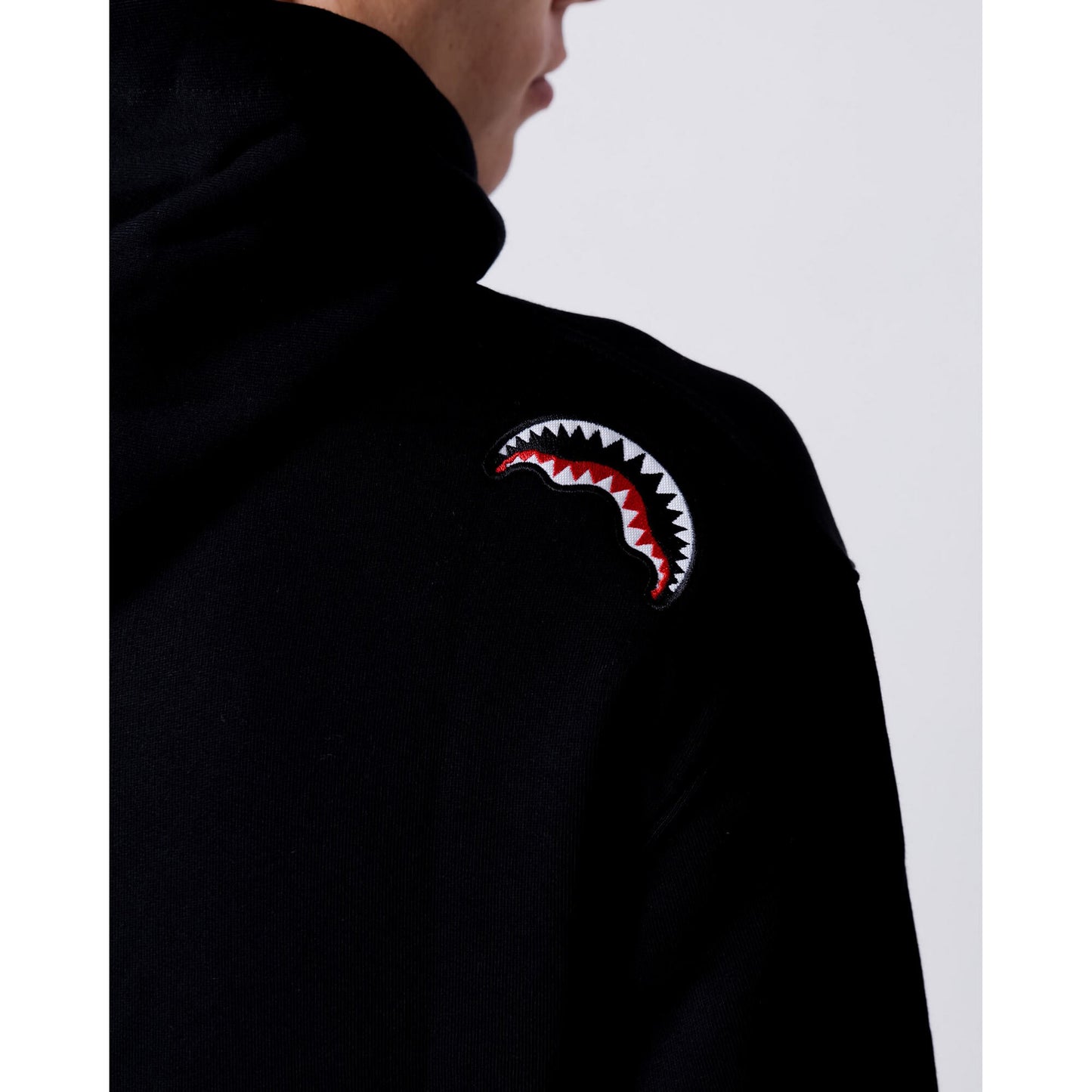 Sprayground Hidden Shark Hoodie Black Black