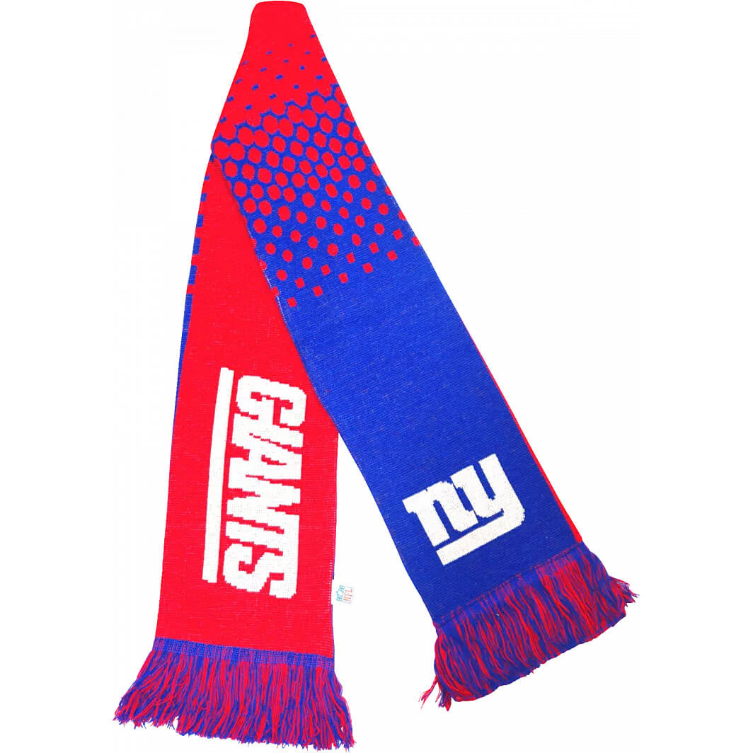 Šál pre fanúšikov Forever Collectibles NFL FADE SCARF New York Giants