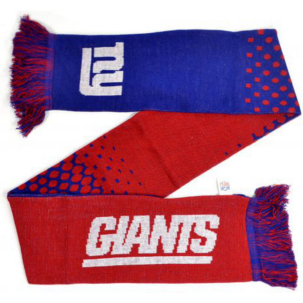 Šál pre fanúšikov Forever Collectibles NFL FADE SCARF New York Giants