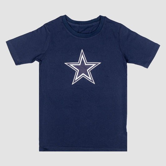 Outer Stuff NFL Primary Logo Ss Tee Cowboys Navy