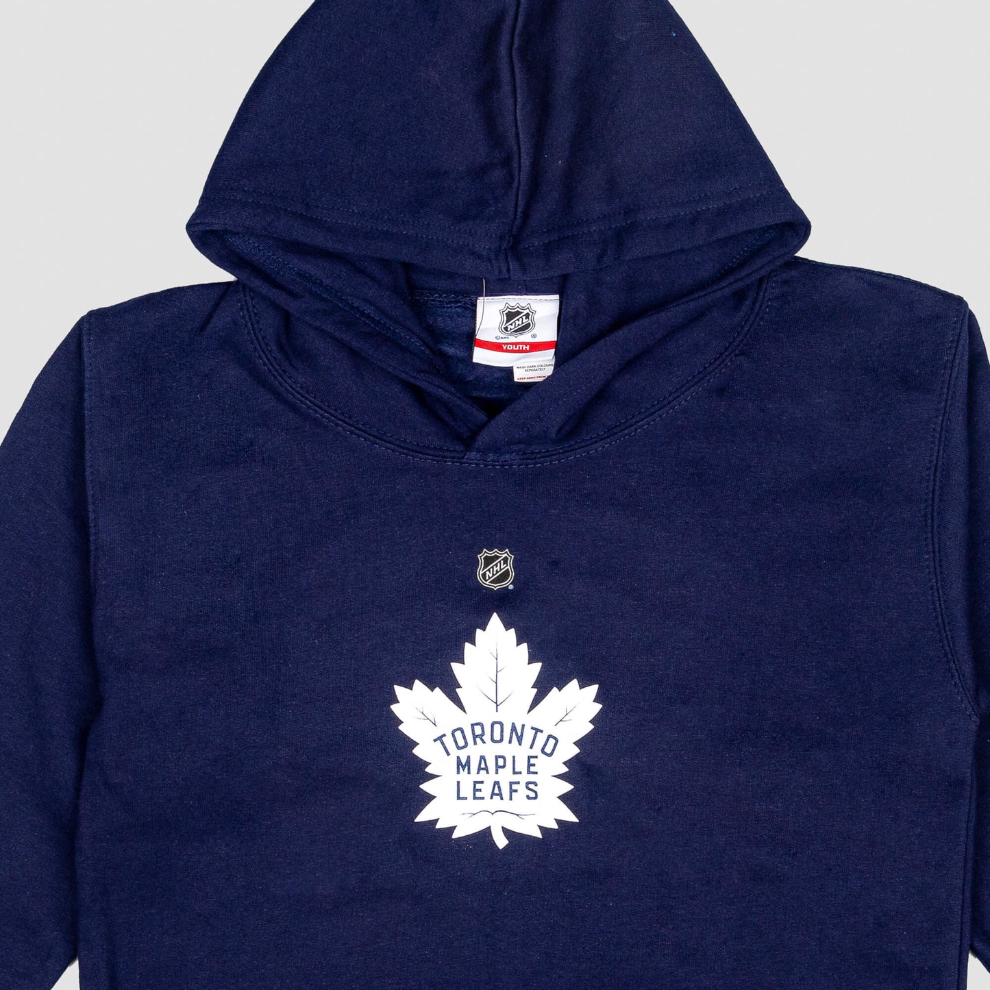 Detská mikina s kapucňou Outerstuff NHL N&N Hoodie Mapleleafs Matthews Auston tmavomodrá