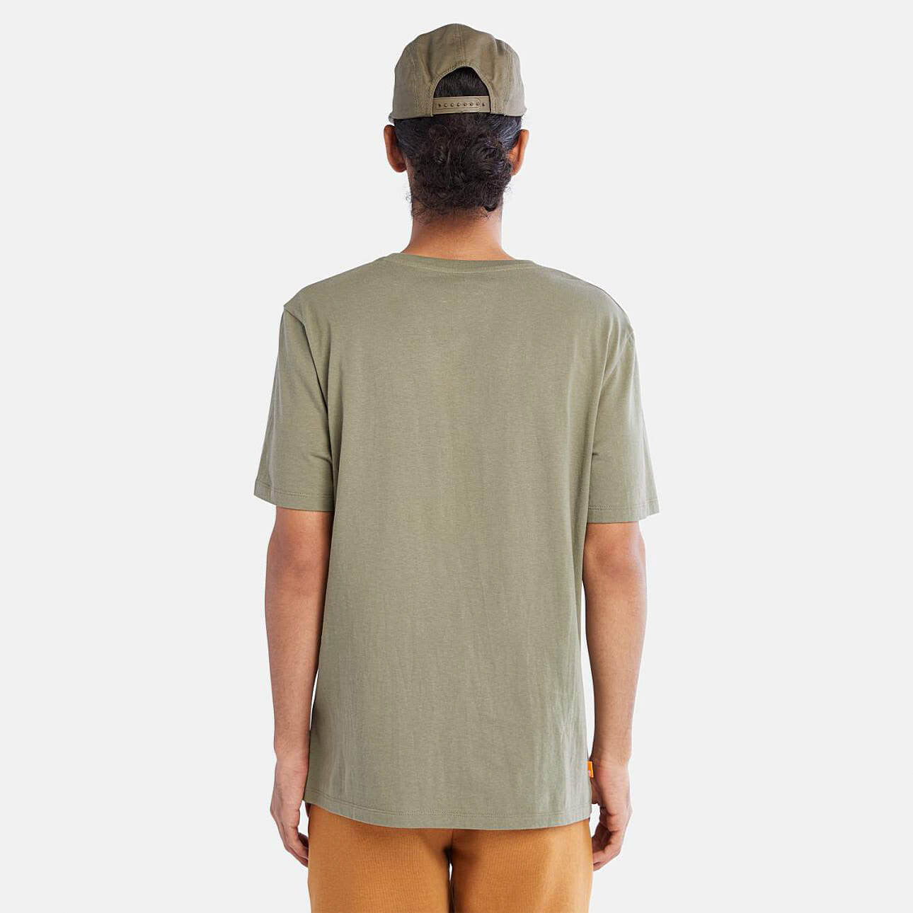 Timberland SS Tree Logo Camo Tee - olive