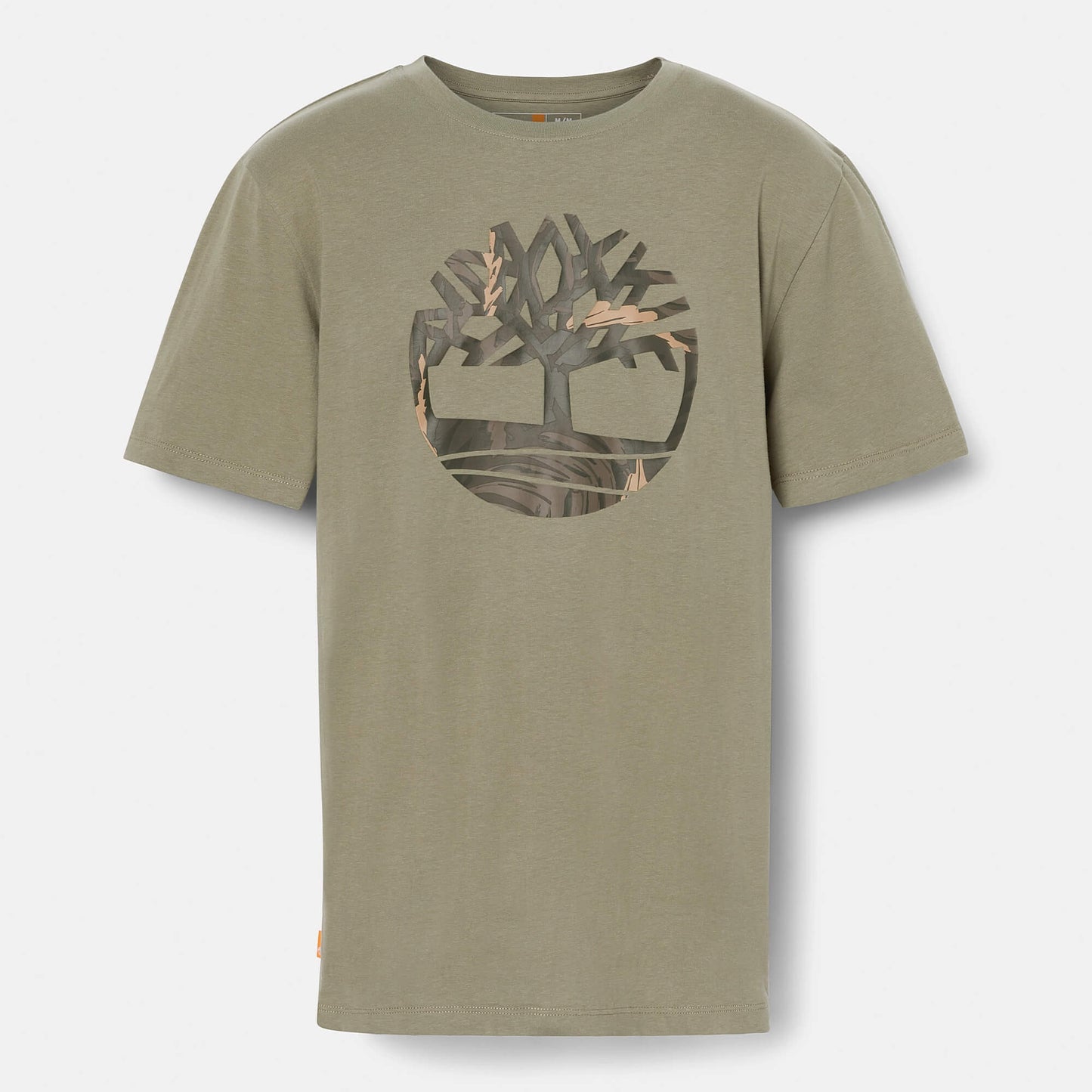 Timberland SS Tree Logo Camo Tee - olive
